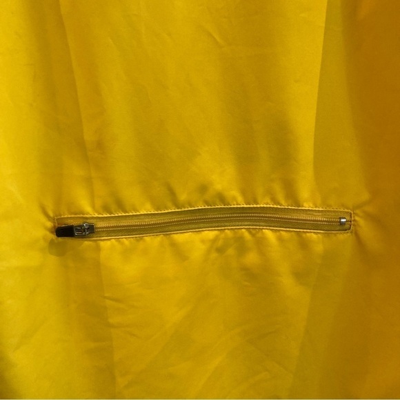 MEC Sz M Biking High Low Hem Venting Zipper Back Pocket Reflective Stripe Jacket - Picture 8 of 16